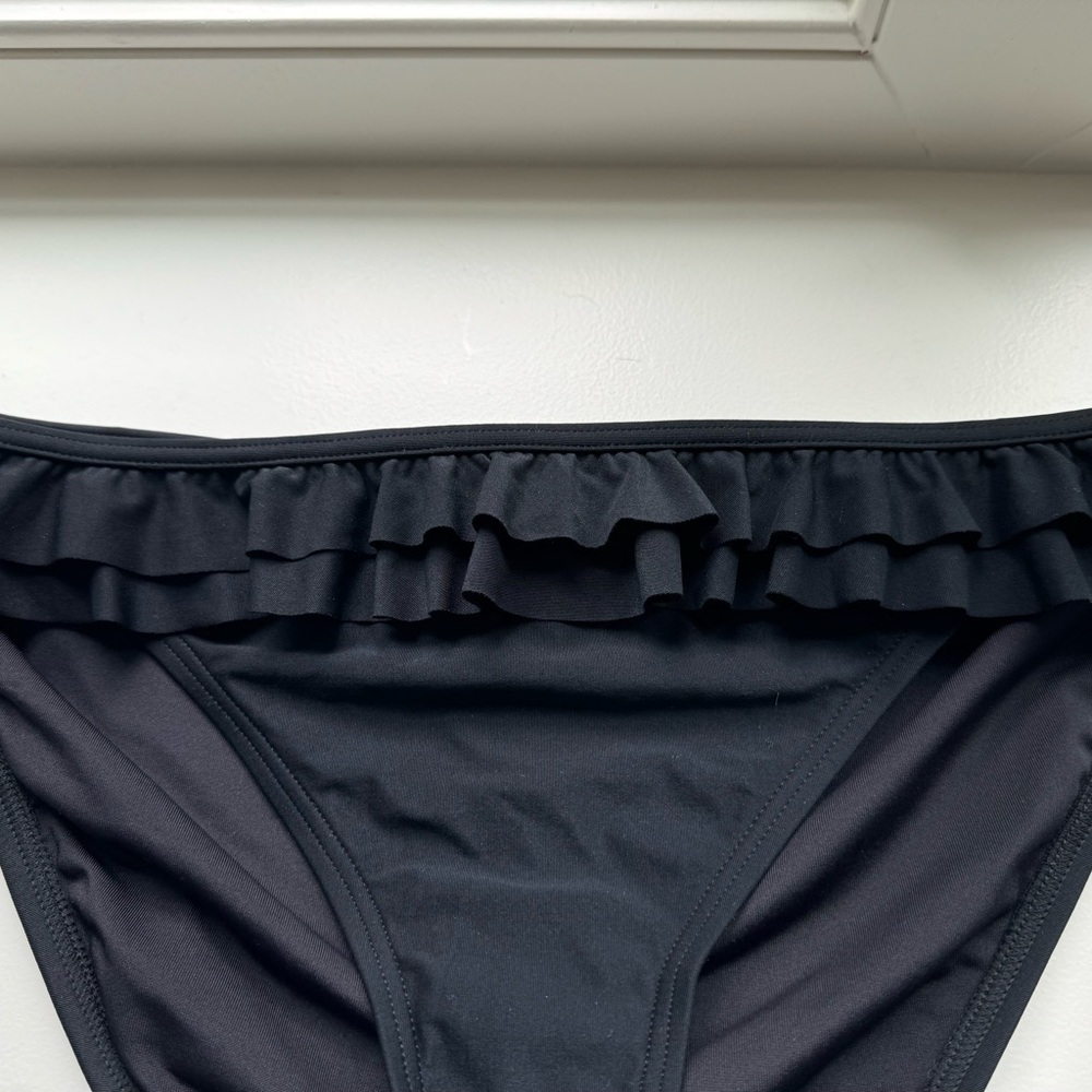Kate Spade Navy Ruffle Swim Bottom - Picture 2 of 4